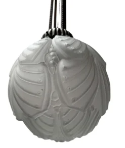 Best Pamono Art Deco Pendant Light by Muller Frères, 1930s