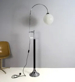 Hot Pamono Art Deco Style Adjustable Floor Lamp from DMI, 1980s