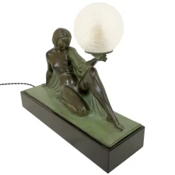 Clearance Pamono Art Deco Style Reverie Sculpture Lamp by Raymonde Guerbe for Max Le Verrier, 2022