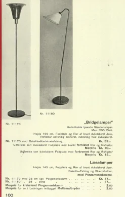 Sale Pamono Art Deco Uplight Floor Lamp attributed to Tue Poulsen for Louis Poulsen, 1930s