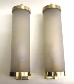 Best Pamono Art Deco Wall Lights by Henri Petitot for Atelier Henri Petitot, 1930s, Set of 2