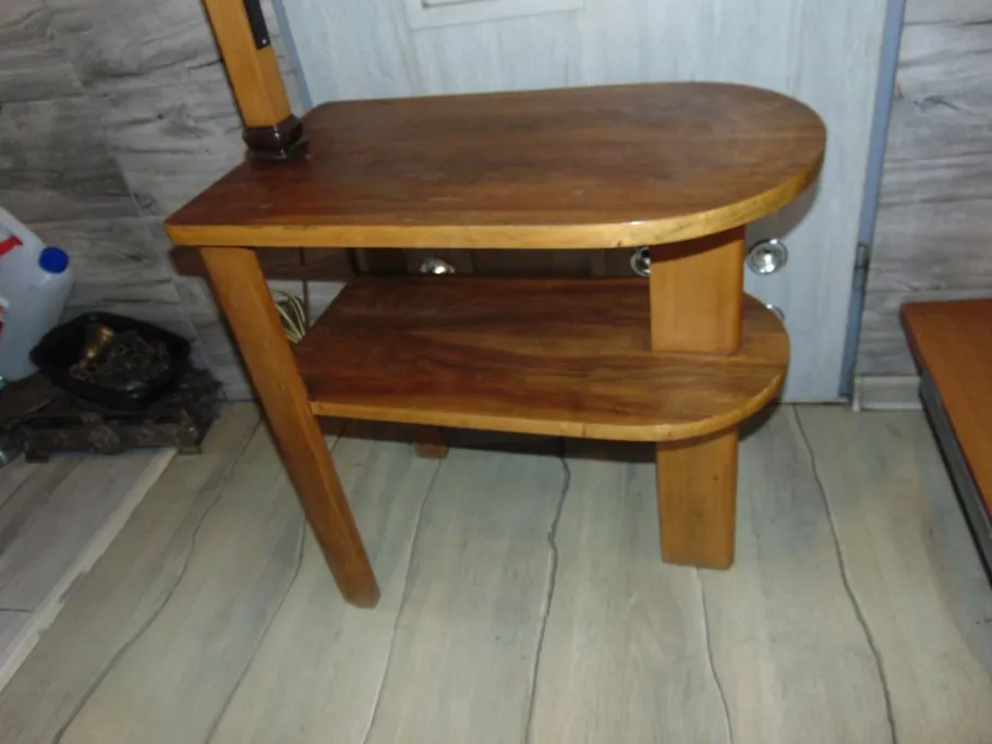 Sale Pamono Art Deco Wooden Floor Lamp, 1920s