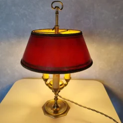 Best Pamono Art Nouveau Bouillotte Desk Lamp, 1920s