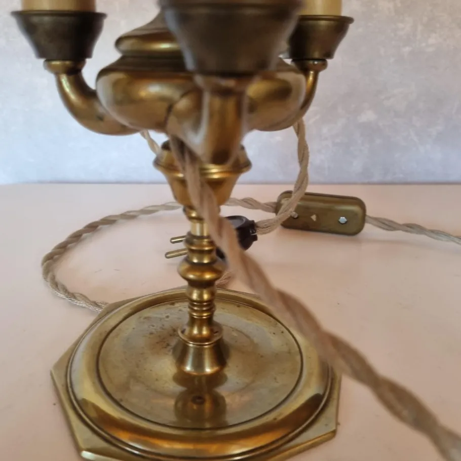 Best Pamono Art Nouveau Bouillotte Desk Lamp, 1920s