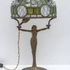 Best Pamono Art Nouveau French Table Lamp in the style of Tiffany, 1930s