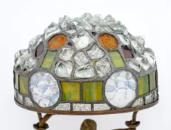 Best Pamono Art Nouveau French Table Lamp in the style of Tiffany, 1930s