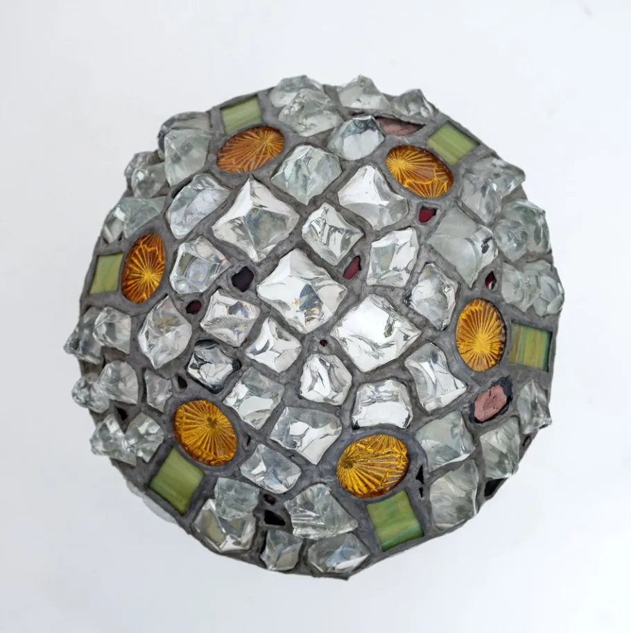 Best Pamono Art Nouveau French Table Lamp in the style of Tiffany, 1930s