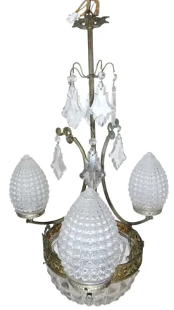 Best Pamono Art Nouveau Lamp, 1890s
