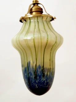 Best Pamono Art Nouveau Pendant with Palme König Shade, Vienna, 1900s