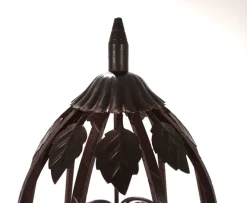 Pamono Art Nouveau Wrought Iron Floor Lamp, 1920