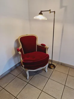 Online Pamono Articulated Brass Floor Lamp, 1970s