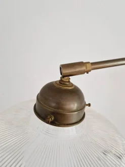 Online Pamono Articulated Brass Floor Lamp, 1970s