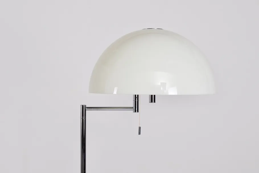 Outlet Pamono Articulated Floor Lamp by Swisslamps International, 1970s