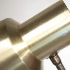 Discount Pamono Articulated Metal and Brass Floor Lamp from Ewa Varnamo, 1960s