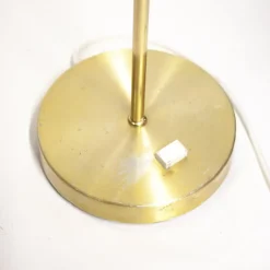 Discount Pamono Articulated Metal and Brass Floor Lamp from Ewa Varnamo, 1960s