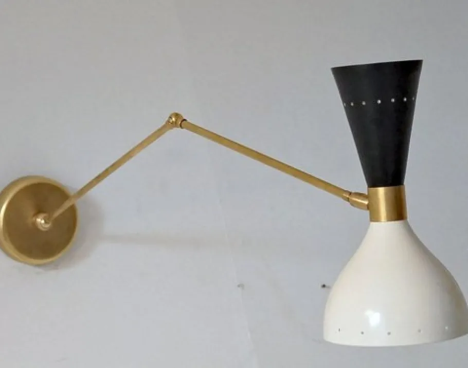 Best Pamono Articulated Sconce in Brass