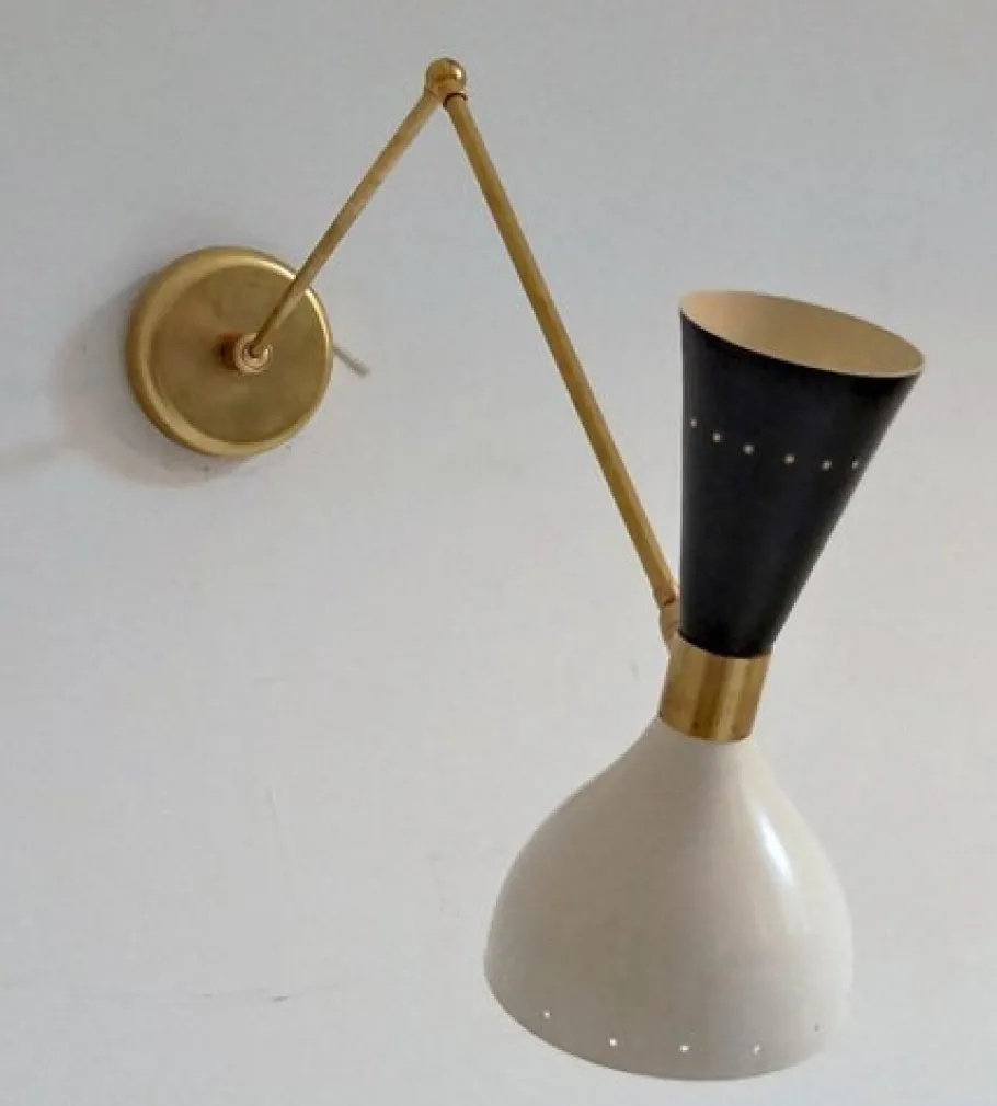 Best Pamono Articulated Sconce in Brass