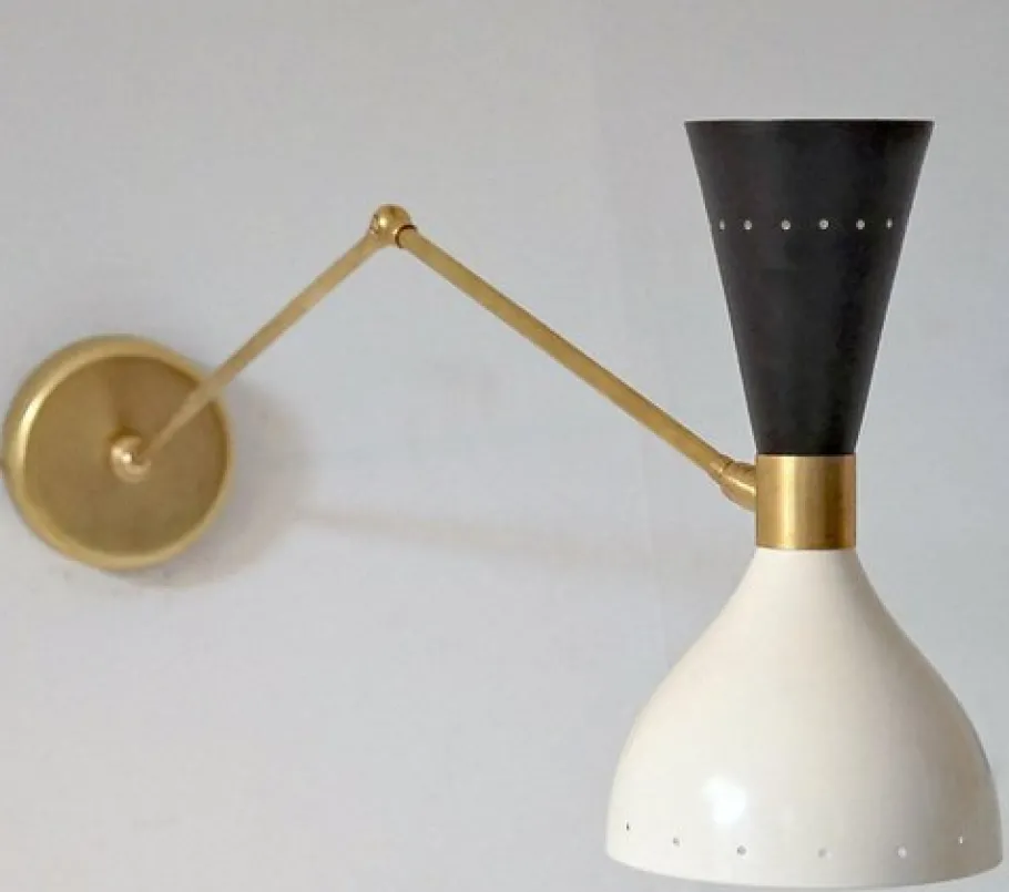 Best Pamono Articulated Sconce in Brass
