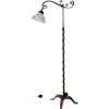 Hot Pamono Arts and Crafts Telescopic Floor Lamp, 1900s