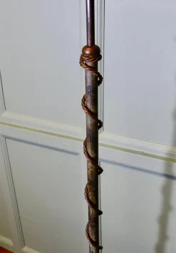 Hot Pamono Arts and Crafts Telescopic Floor Lamp, 1900s