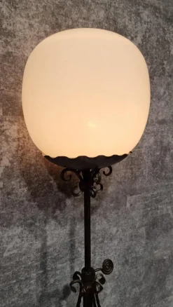 Sale Pamono Arts and Crafts Wrought Iron Floor Lamp