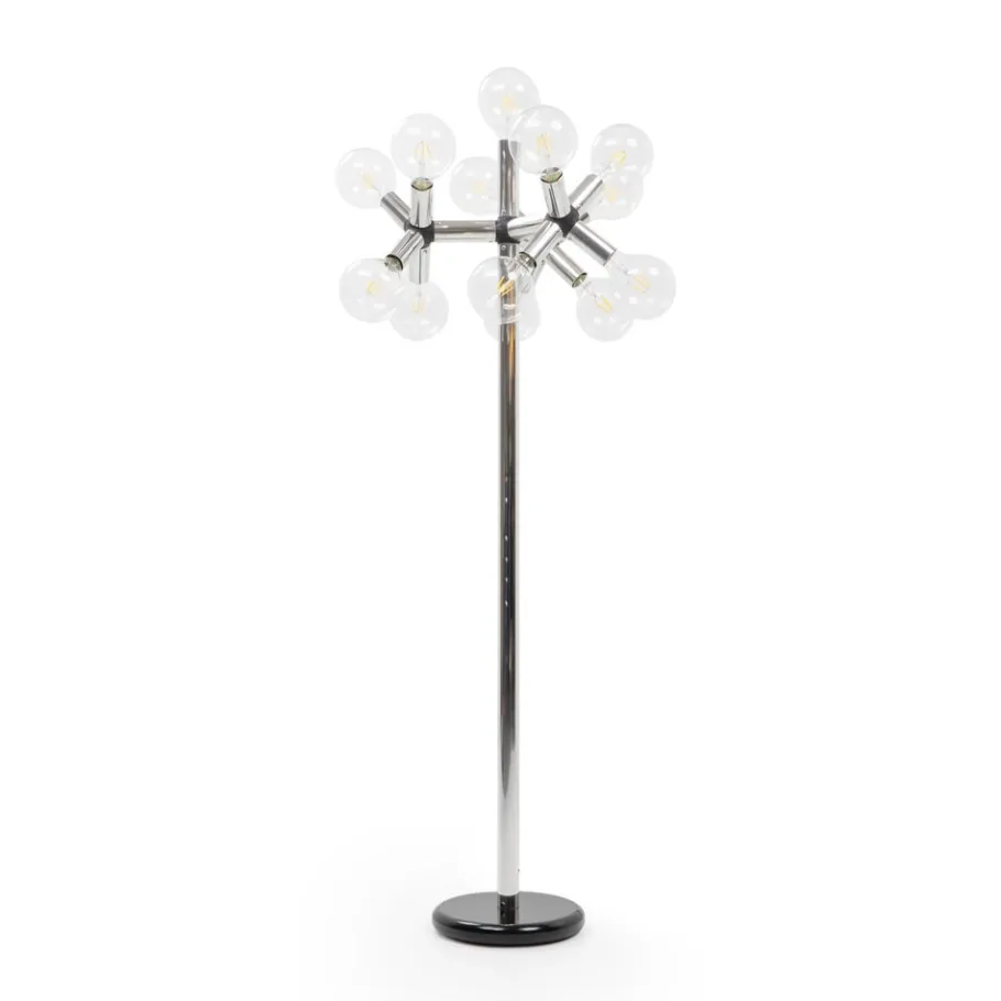 Outlet Pamono Atomic Floor Lamp by Haussmann for Swisslamps International, 1980s