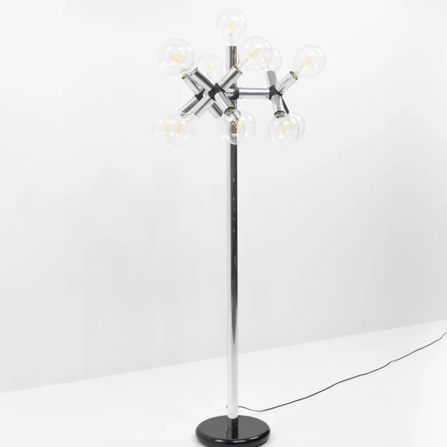 Outlet Pamono Atomic Floor Lamp by Haussmann for Swisslamps International, 1980s
