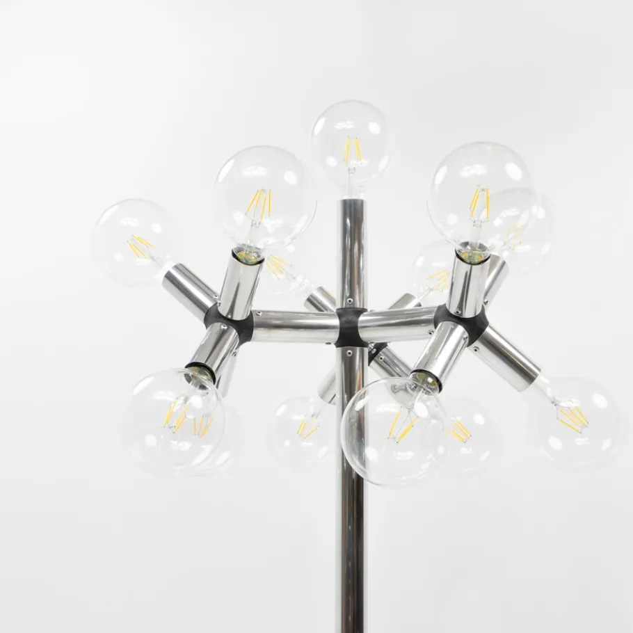 Outlet Pamono Atomic Floor Lamp by Haussmann for Swisslamps International, 1980s