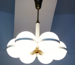 Clearance Pamono Austrian Mid-Century Chandelier