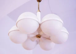 Clearance Pamono Austrian Mid-Century Chandelier