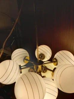 Discount Pamono Austrian Space Age Chandelier, 1970s