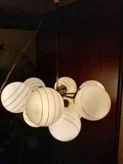 Discount Pamono Austrian Space Age Chandelier, 1970s