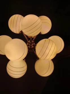 Discount Pamono Austrian Space Age Chandelier, 1970s