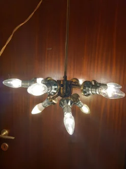 Discount Pamono Austrian Space Age Chandelier, 1970s