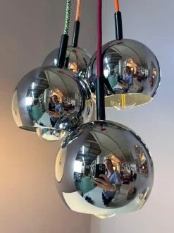 Best Pamono Ball Lamp in Chrome from Baum-Leuchten