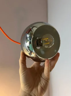 Best Pamono Ball Lamp in Chrome from Baum-Leuchten