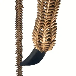 Pamono Bamboo and Rattan Bird Lamp, 1960s