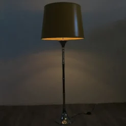 Hot Pamono Bamboo Floor Lamp by Ingo Maurer, 1968