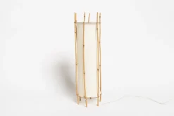 Sale Pamono Bamboo Floor Lamp by Louis Sognot, 1970s