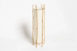 Sale Pamono Bamboo Floor Lamp by Louis Sognot, 1970s