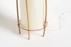 Sale Pamono Bamboo Floor Lamp by Louis Sognot, 1970s
