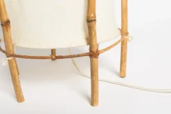 Sale Pamono Bamboo Floor Lamp by Louis Sognot, 1970s