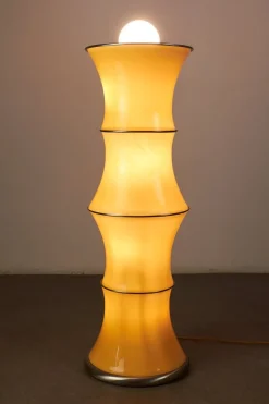 Clearance Pamono Bamboo Lamp by Enrico Tronconi for Tronconi, 1970s