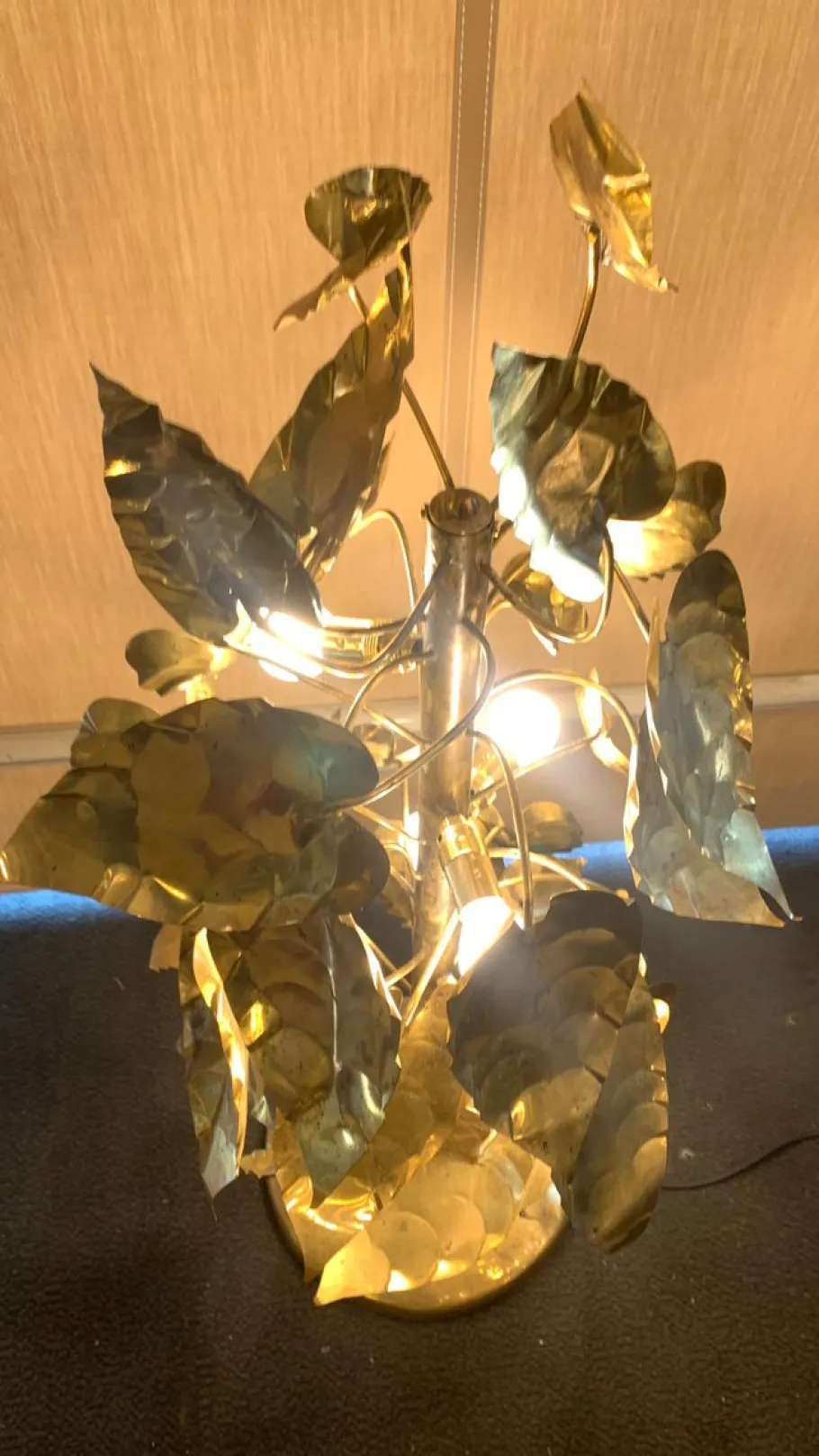 Pamono Barbi Floor Lamp, 1980