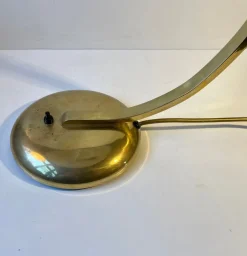 Clearance Pamono Bauhaus Brass Desk Lamp by Egon Hillebrand, 1940s