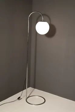 Discount Pamono Bauhaus Czechoslovakian Chromed Floor Lamp, 1930s