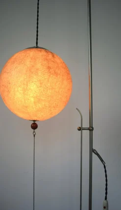 Outlet Pamono Bauhaus Floor Lamp by Karl Trabert for Schanzenbach & Co., 1928