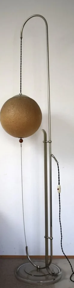 Outlet Pamono Bauhaus Floor Lamp by Karl Trabert for Schanzenbach & Co., 1928