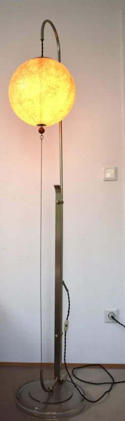 Outlet Pamono Bauhaus Floor Lamp by Karl Trabert for Schanzenbach & Co., 1928