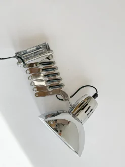 Best Pamono Bauhaus Metal Scissor Wall Lamp, 1970s